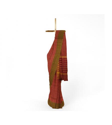 ARUPPUKOTTAI 60S COTTON SAREES WITH BLOUSE